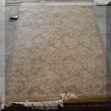 R42. Handcrafted rug. Made in Nepal. 3'9” x 5'9” 